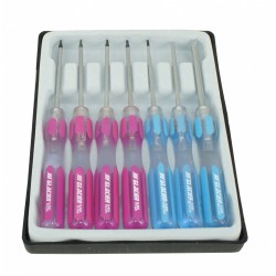 x 7 Long screwdriver 75mm - T5 T6 T7 ph00 flat 2.0 M2.6
