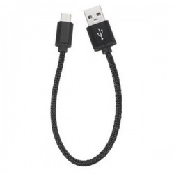 Steady Nylon Cable 0.3 metre Type-C USB charging and fast transfer 2A