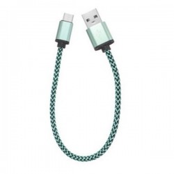 Steady Nylon Cable 0.3 metre Type-C USB charging and fast transfer 2A