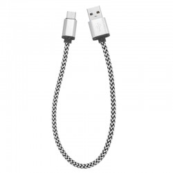 Steady Nylon Cable 0.3 metre Type-C USB charging and fast transfer 2A