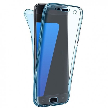 Protection Avant et Arrière TPU transparent pour Samsung Galaxy S7 Edge