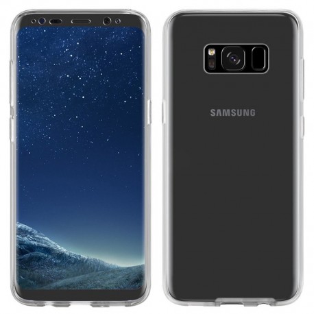 Soft TPU Transparent Protective Cover pour Samsung Galaxy S8 Plus