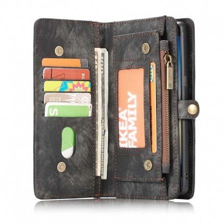 Deluxe Wallet Cover Magnet Leather pour Samsung Galaxy Note 8