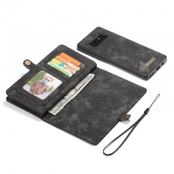 Deluxe Wallet Cover Magnet Leather pour Samsung Galaxy Note 8
