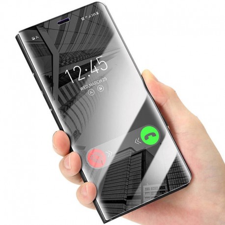 Cover / Clear View Mirror Case pour Samsung Galaxy A8 Plus 2018