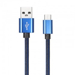 Braided Nylon Cable Type-C USB Transfer and Fast Charge 2.1A