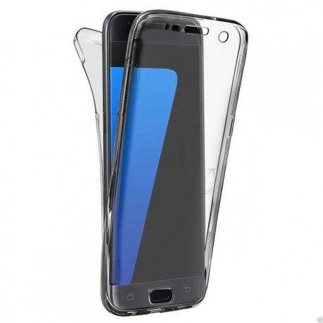 Transparent integral silicone cover pour Samsung Galaxy A3/A5/A7 2017 version