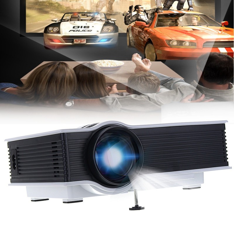 Video projecteur portable 1200 Lumens 1080P HDMI à prix discount