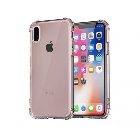 Étui pour iphone de téléphone en Silicone Transparent antichoc 11 X XS XR XS Max 8 7 6 6S Plus couverture arrière de protection 