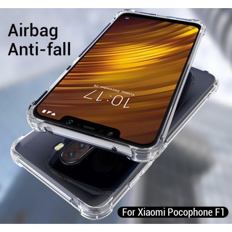 Transparent Soft Xiaomi Pocophone F1 Phone Protection Case
