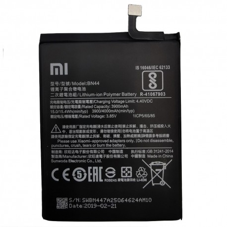 Batterie Xiaomi Redmi 5 Plus Avec Outils Reparation Pas Cher