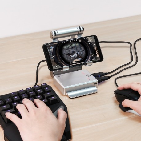 support de jeux smartphone mobiles, FPS Game avec clavier et souris filaire 