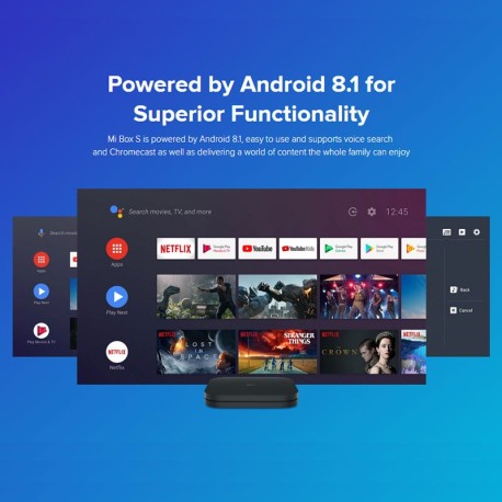 Xiaomi mi TV Box S 4K HDR Android 8.1 2G 8G WIFI BT Version mondiale Original