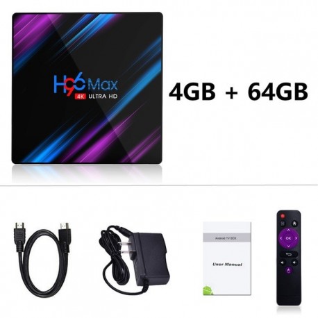 LEMFO h96 max smart tv box Android 9 0 assistant vocal