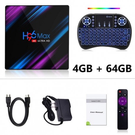 LEMFO h96 max smart tv box Android 9 0 assistant vocal