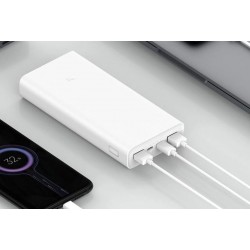 Xiaomi Mi Power Bank 3 polymère Li-ION 20000 mAh charge Nintendo Switch, ou des ordinateurs portables.