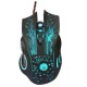 Souris de jeu 2.4GHz sans fil 3200 DPI change automatiquement de couleur