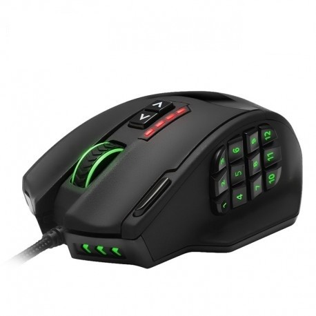  Souris gamers pas cher Rocketek 16400dpi 19 boutons programmable