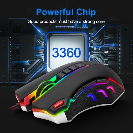  Souris de jeux gamers Redragon TITANOBOA2 Chroma