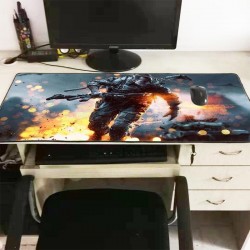 Battlefield rubber mouse pad