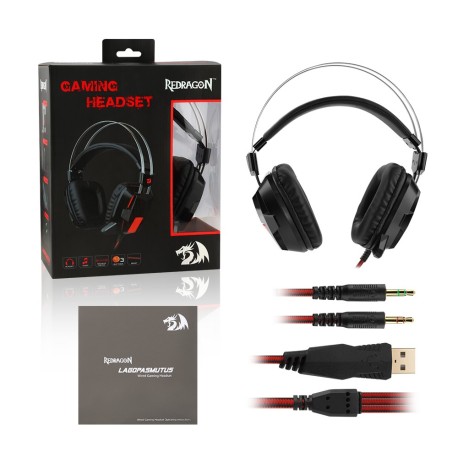  casque de jeu stéréo Gamer Redragon H201 