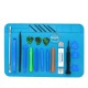 Kit Tapis + outils de réparation de téléphone avec ces outils de démontage