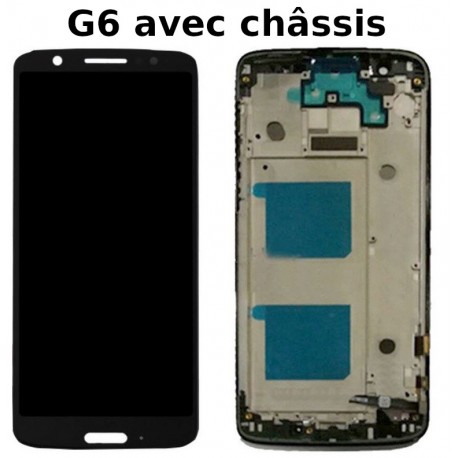 réparation écran Motorola Moto G6 G6 Play G6 Plus - Dalle IPS + vitre assemblée originale