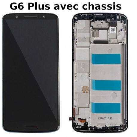 réparation écran Motorola Moto G6 G6 Play G6 Plus - Dalle IPS + vitre assemblée originale