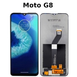 changer écran Motorola Moto G8 G8 PLus G8 Play G8 Power G8 Power Lite - Dalle IPS + Vitre assemblée