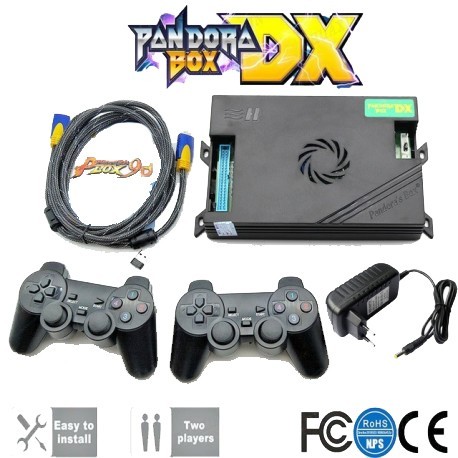 Pandora Box DX  3000  jeux en 2d ou 3d  + 2 manettes