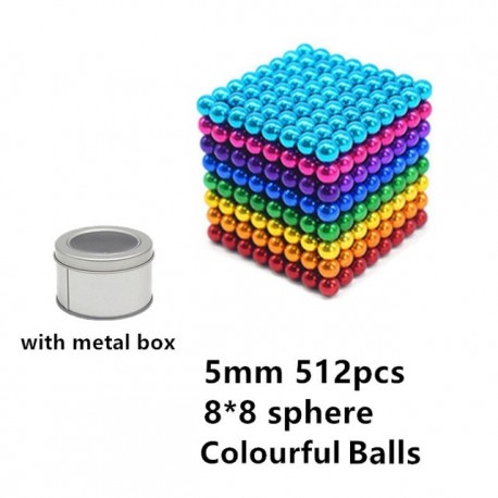 multicolor neodymium metal magnet balls, Construction toys