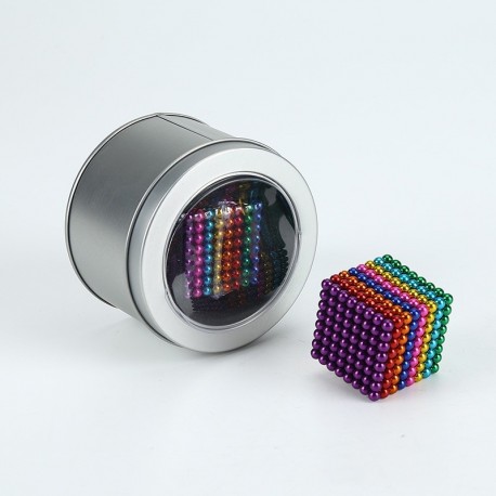 1000pcs 5mm Jeu De Billes Magntiques Aimant Magique Cube Jouet De