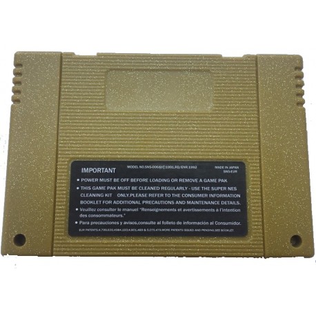 118 in 1 games cartridge for SNES 16-Bit PAL