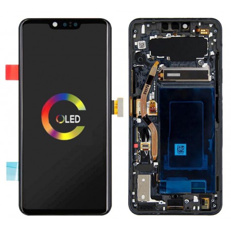 écran LG G8 ThinQ original - Dalle P-OLED et Vitre tactile assemblée G820 de réparation