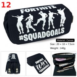 Fortnite Battle Royale Pencil Case, Large Capacity School Pencil Case, 21 models to choose from