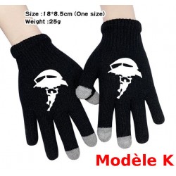 Pair of Fortnite Men's Women's Touch Gloves, Warm gloves for smartphone use