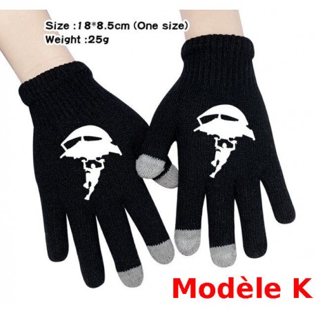 Pair of Fortnite Men's Women's Touch Gloves, Warm gloves for smartphone use