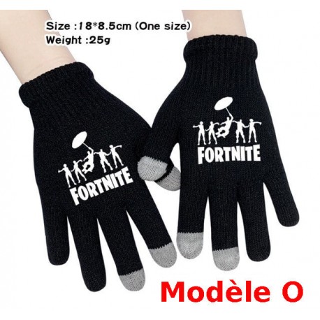 Pair of Fortnite Men's Women's Touch Gloves, Warm gloves for smartphone use