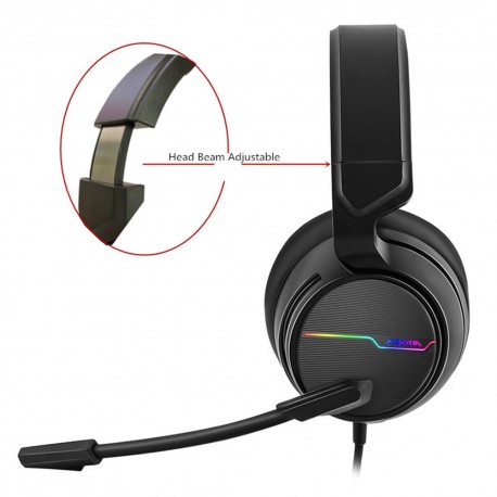 Xiberia V20 Headset Gaming Headset For PS5 New xbox X With Mic Led