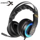 XIBERIA T19 casque USB 3D Surround casque de jeu avec Microphone actif anti-bruit