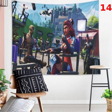 Fortnite Royale Battle Wall Tapestry Home Decor Hanging Cloth