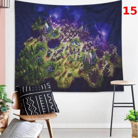 Fortnite Royale Battle Wall Tapestry Home Decor Hanging Cloth