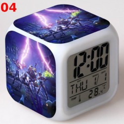 Bright LED Digital Fortnite Alarm Clock for Desk, Kids Nightstand