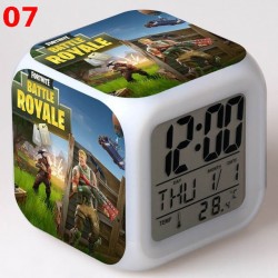 Bright LED Digital Fortnite Alarm Clock for Desk, Kids Nightstand
