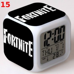 Bright LED Digital Fortnite Alarm Clock for Desk, Kids Nightstand