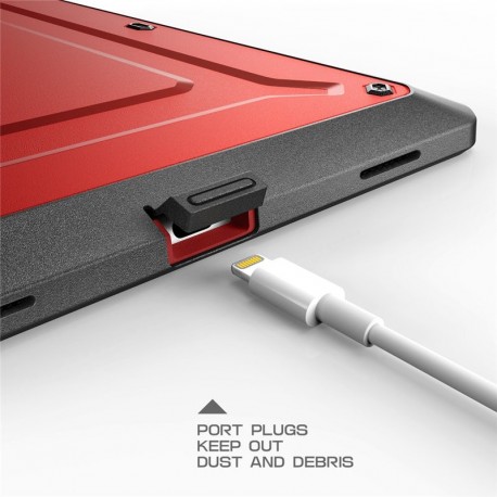 Rugged iPad 9.7 (2018/2017) case, with screen protector