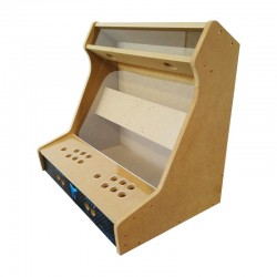 caisson  Kit bartop arcade 24 "en bois  +  acrylique haute qualité de finition
