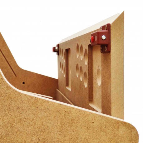 24" arcade bartop kit in wood + acrylic high quality finish