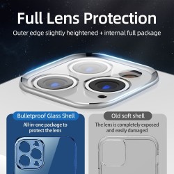 Coque De Protection + 2 Verres Trempés Pour Oukitel C2 (6.52") - Housse Silicone TPU Souple Anti-chocs - Transparente