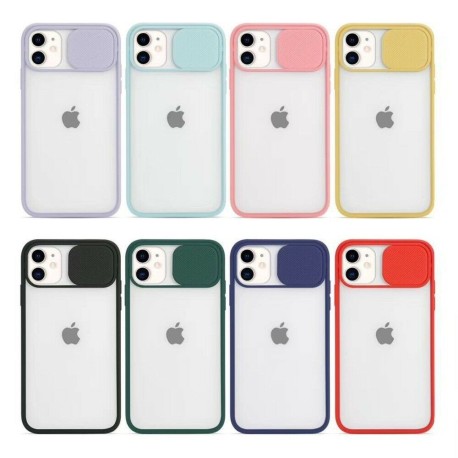 Housse Téléphone iPhone avec sa Protection Caméra Glissière sur la Lentille